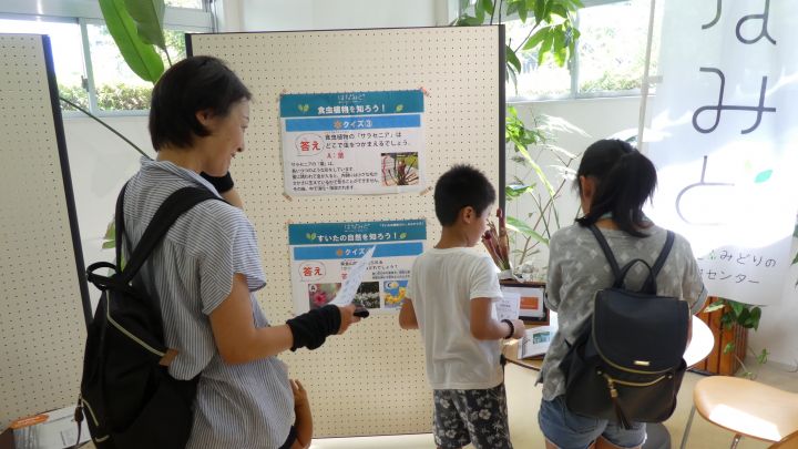#5234 ”はなみどクイズ”パネル展 7/22~7/31開催中