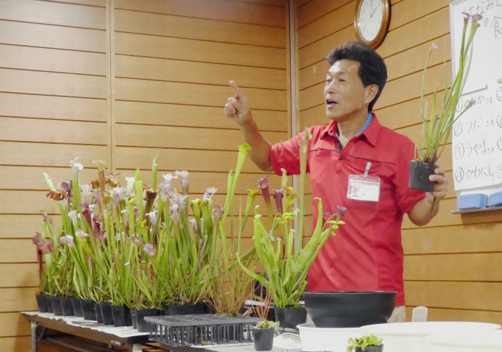 ９月4日 土 開催 食虫植物を植えよう 吹田市 花とみどりの情報センター