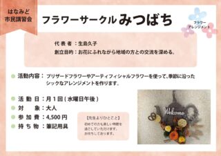 R8-03フラワーサークルみつばちのサムネイル