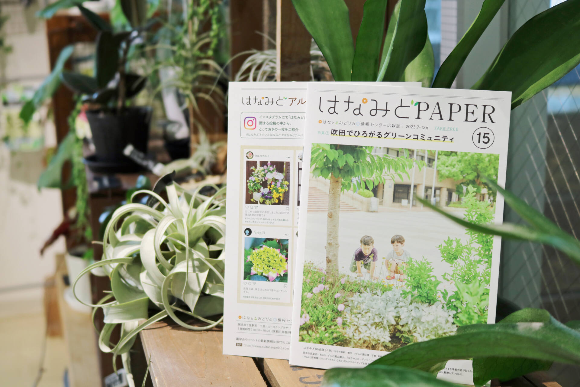 広報誌「はなみどPAPER vol.15」発行！