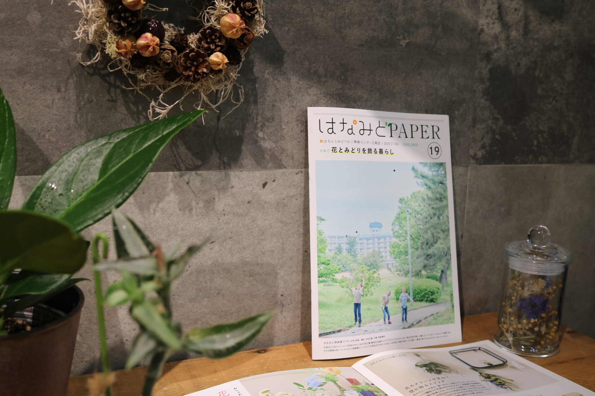 広報誌「はなみどPAPER  19号」発行！